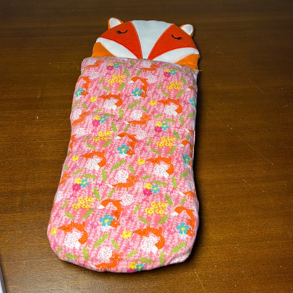 WellieWishers fox sleeping bag